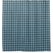 Plaid Bath Curtain Masculine Tartan Gift Idea Douchegordijn (Voorkant)