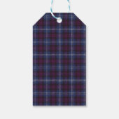 Plaid Beer Thema Baby Shower Bedankje Cadeaulabel (Achterkant)