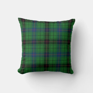 Plaid Blauw Groen Check Davidson Tartan Kussen