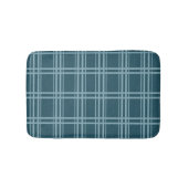 Plaid Blue Badmat (Voorkant)