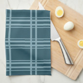 Plaid Blue Theedoek (Quarter Fold)