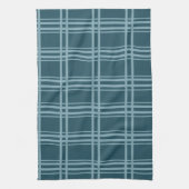 Plaid Blue Theedoek (Verticaal)