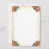  Plaid Brunch and Bubbly Gold Bridal Shower  Kaart (Achterkant)