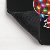 Plaid Buffalo Duck Christmas Pajamas Xmas Lights F Muismat (Hoek)