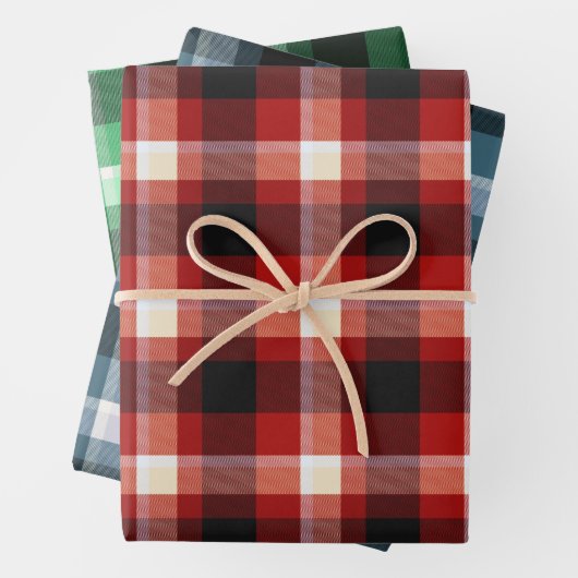 Plaid-bundel Inpakpapier Vel (In situ)