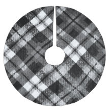 Plaid Check Tartan Zwart Wit Boerderij Modern