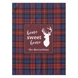 Plaid Christmas MacLachlan Gepersonaliseerde Tarta Tafelkleed