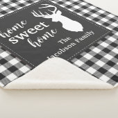 Plaid Christmas Vakantiehuis Sweet Sherpa Deken (3/4)