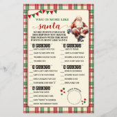 Plaid Christmas Wie is het meest als Game Kaart (Voorkant)