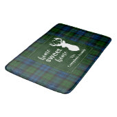 Plaid Clan Campbell Military Tartan Badmat (Gekanteld)