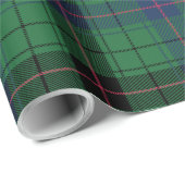Plaid Clan Davidson Classic Rustieke Tartan Cadeaupapier (Rol Hoek)