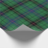 Plaid Clan Davidson Classic Rustieke Tartan Cadeaupapier (Hoek)