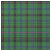 Plaid Clan Davidson Tartan Green Black Check
