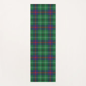 Plaid Clan Duncan Groen Blauw Check Tartan Yogamat (Voorkant)