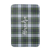 Plaid Clan Gordon Rustic Gepersonaliseerde Tartan Badmat (Voorkant Verticaal)