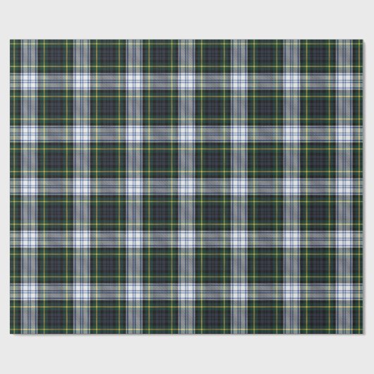 Plaid Clan Gordon Rustic Tartan Cadeaupapier (Vlak)