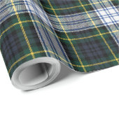 Plaid Clan Gordon Rustic Tartan Cadeaupapier (Rol Hoek)