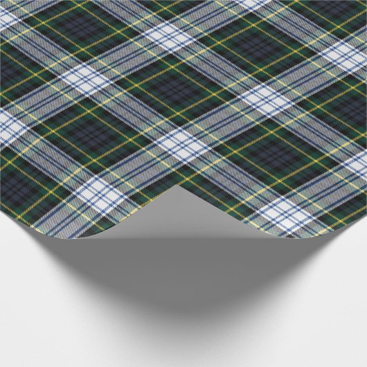 Plaid Clan Gordon Rustic Tartan Cadeaupapier (Hoek)
