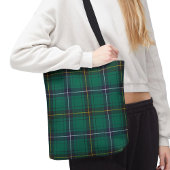 Plaid Clan Henderson Tartan Groen Blauw Check Tote Bag