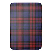 Plaid Clan MacLachlan Paars Rood Geruit Tartan Badmat (Voorkant Verticaal)