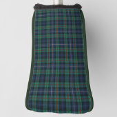 Plaid Clan Robertson Paarse Groen Check Tartan Golfheadcover (Draai 90)
