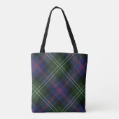 Plaid Clan Sutherland Rustieke Tartan Tote Bag (Achterkant)
