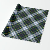 Plaid Classic Clan Gordon Rustieke Tartan Cadeaupapier (Uitgerold)