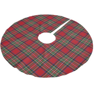 Plaid Classic Clan Stewart Red Tartan Kerstboom Rok