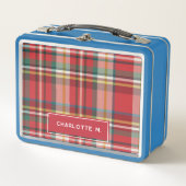 Plaid Classic Gepersonaliseerde Kinder naam Rustic (Voorkant)