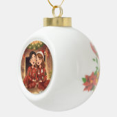 Plaid Cozy Christmas Ornament | Rustic Holiday (Rechts)