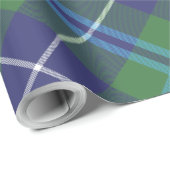 Plaid Douglas Rustic Farmhouse Tartan Cadeaupapier (Rol Hoek)