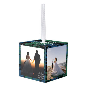 Plaid Eerste Kerstmis Getrouwd Campbell Tartan Decoratie