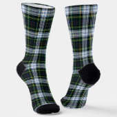 Plaid Elegant Clan Gordon Tartan Rustic Sokken (Gebogen)