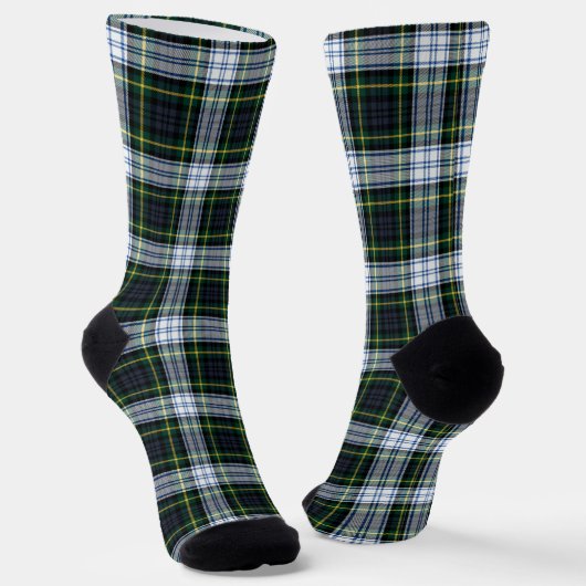 Plaid Elegant Clan Gordon Tartan Rustic Sokken (Gebogen)