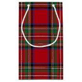 Plaid Elegant Rustic Clan Stewart Tartan Klein Cadeauzakje (Achterkant)