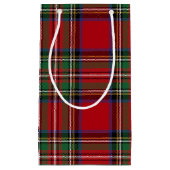 Plaid Elegant Rustic Clan Stewart Tartan Klein Cadeauzakje (Voorkant)