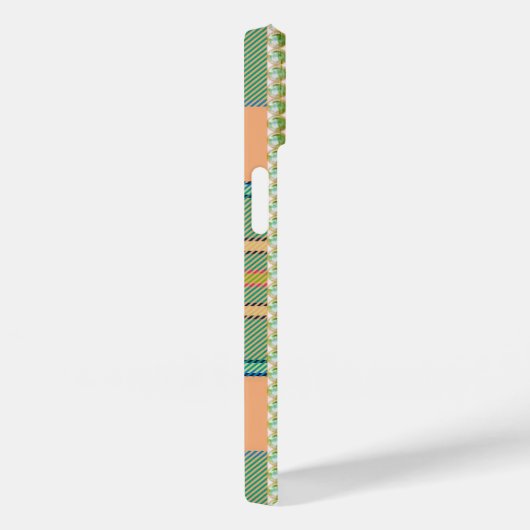 Plaid en kant iphone 5/5S portemonnee Case-Mate iPhone Case (Achterkant / Rechts)