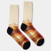 Plaid en Overvloed Sokken (Rechts)