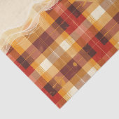 Plaid en Overvloed Tissuepapier (Detail)