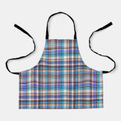 Plaid Fabric Checkered Print Pattern-57688 Schort (Voorkant)