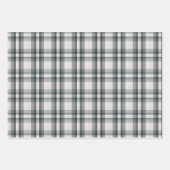 Plaid Flanel Polka Dots Strepen Coördineren Inpakpapier Vel (Voorkant)