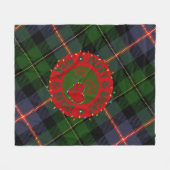 Plaid Fleece Blanket Merry & Bright Deken (Voorkant (Horizontaal))