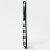 Plaid Gingham gepersonaliseerd Case-Mate iPhone Case (Achterkant/links)