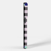 Plaid Gingham gepersonaliseerd Case-Mate iPhone Case (Achterkant / Rechts)