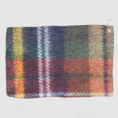 Plaid Golfen Herfst Pattern Destiny's Destiny Golfhanddoek (Horizontaal)