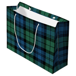 Plaid Green Check Campbell Tartan Groot Cadeauzakje