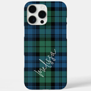 Plaid Green Rustic Campbell Tartan iPhone 16 Pro Max Hoesje