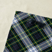 Plaid groen en wit patroon Gordon Tartan Strandlaken (In situ)
