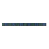 Plaid Groene Campbell Militaire Rustieke Tartan Satijnen Lint (Voorkant)