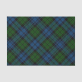 Plaid Groene Familie Feestdagen Rustieke Tartan Tissuepapier